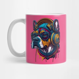 Dog with glasses Mug